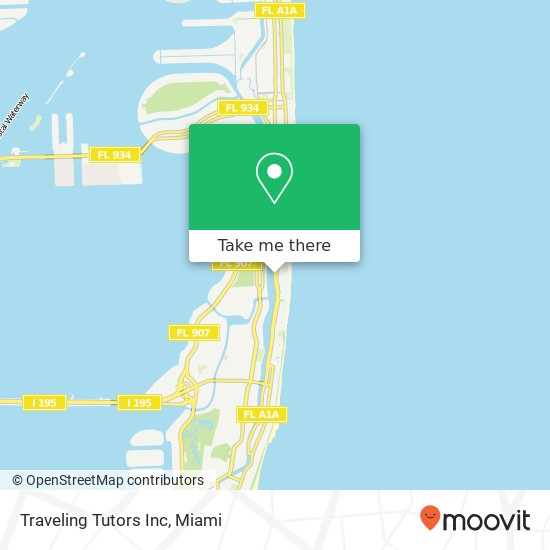 Mapa de Traveling Tutors Inc
