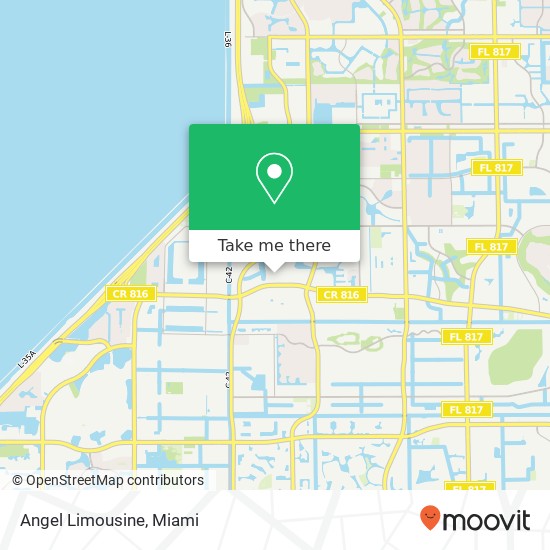 Angel Limousine map