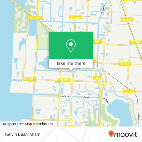 Kelvin Bean map