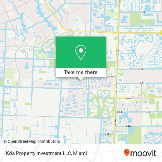 Mapa de Kda Property Investment LLC