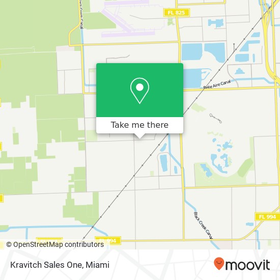 Kravitch Sales One map