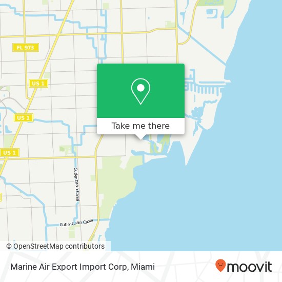 Marine Air Export Import Corp map