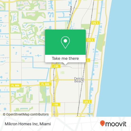 Mikron Homes Inc map