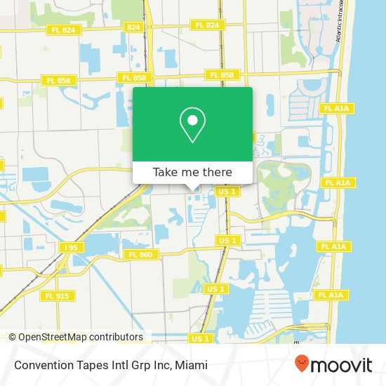 Convention Tapes Intl Grp Inc map