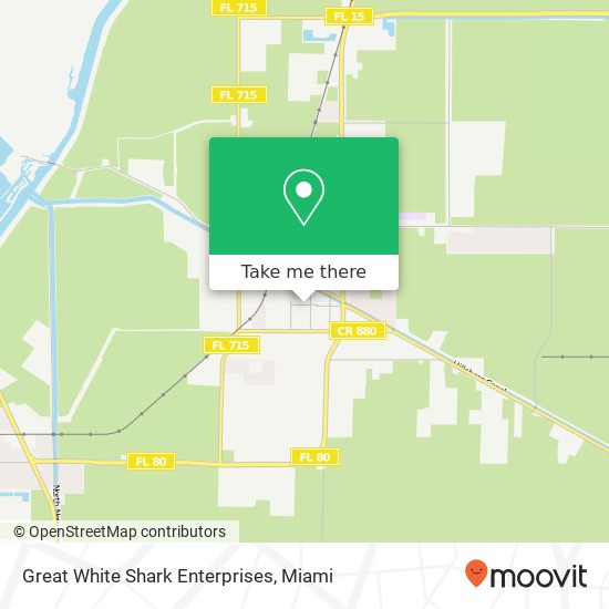 Mapa de Great White Shark Enterprises