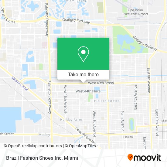 Mapa de Brazil Fashion Shoes Inc