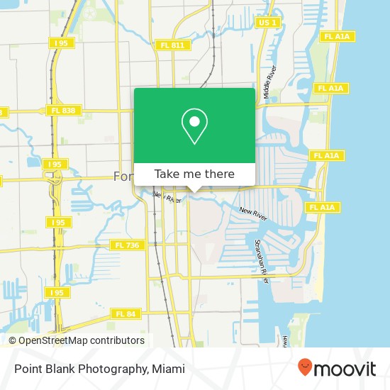 Point Blank Photography map