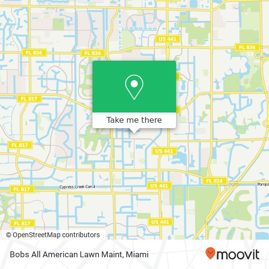 Mapa de Bobs All American Lawn Maint