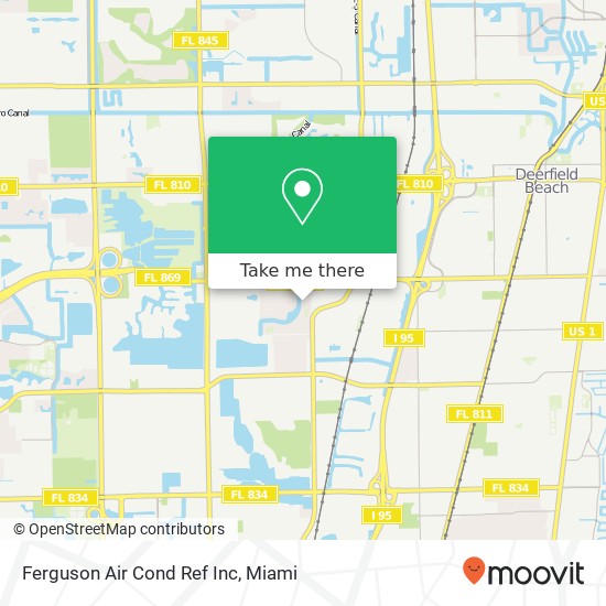 Ferguson Air Cond Ref Inc map