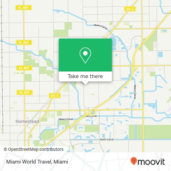 Mapa de Miami World Travel