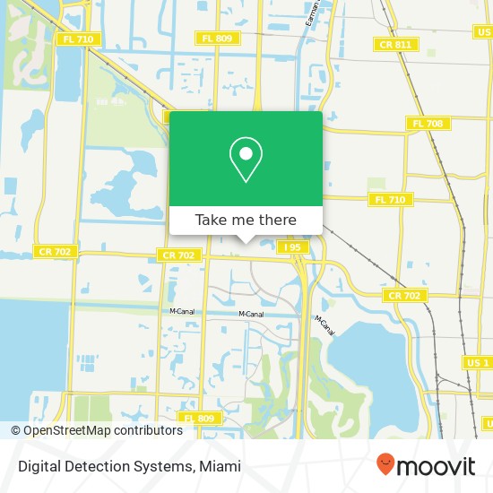 Mapa de Digital Detection Systems