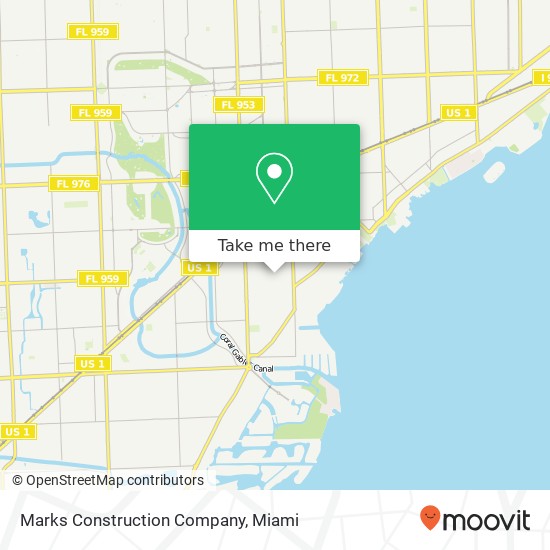 Mapa de Marks Construction Company