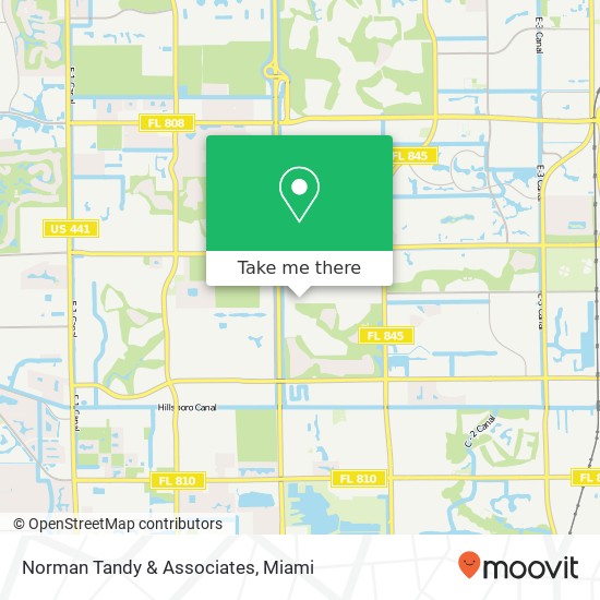 Mapa de Norman Tandy & Associates