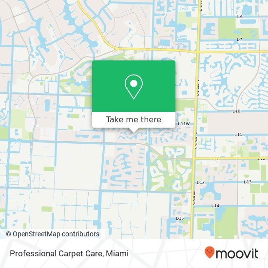 Mapa de Professional Carpet Care