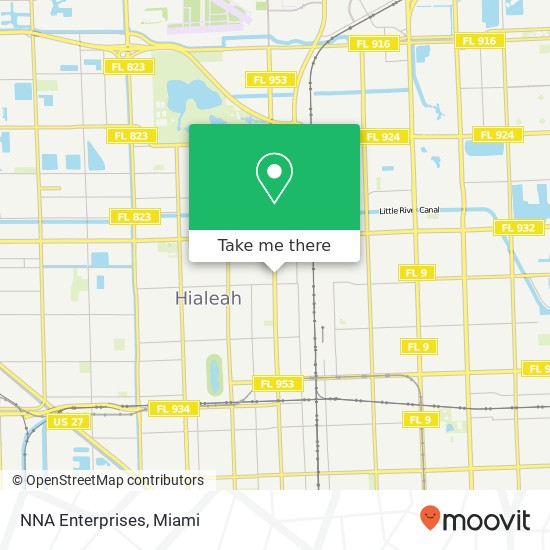 NNA Enterprises map