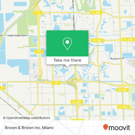 Mapa de Brown & Brown Inc