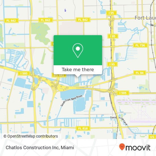 Chatlos Construction Inc map