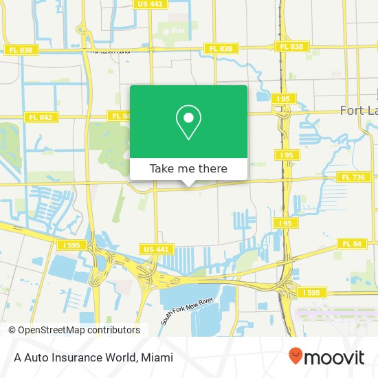 Mapa de A Auto Insurance World