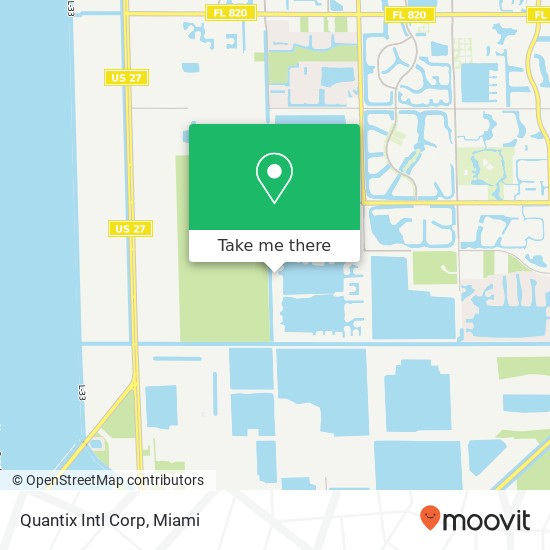 Quantix Intl Corp map