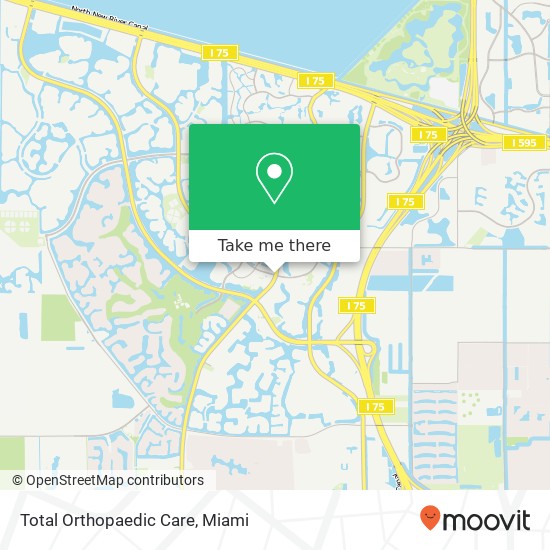 Total Orthopaedic Care map