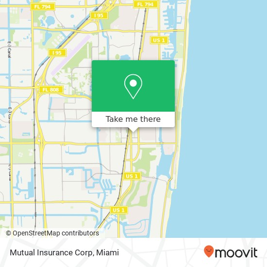 Mutual Insurance Corp map