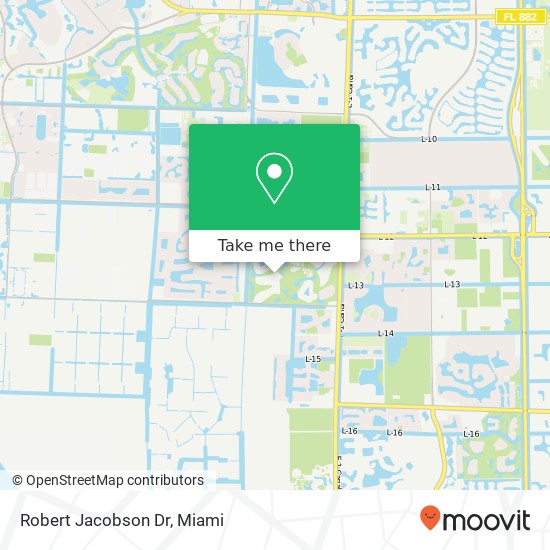 Robert Jacobson Dr map