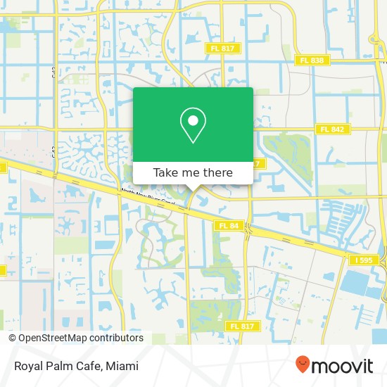 Royal Palm Cafe map