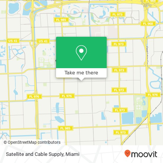 Mapa de Satellite and Cable Supply