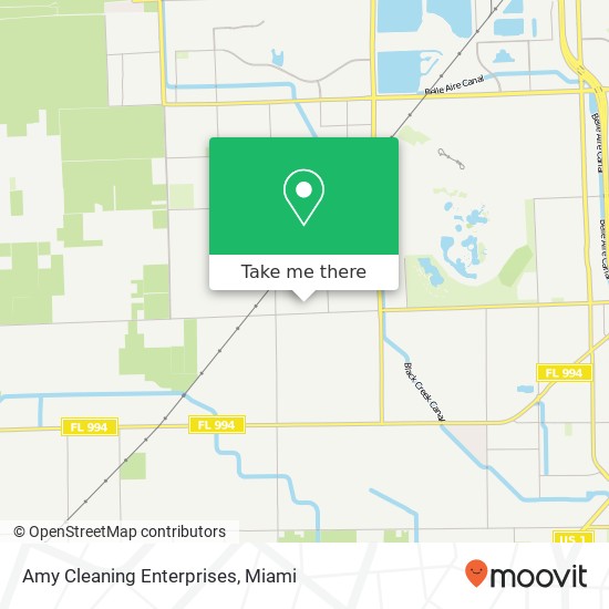 Mapa de Amy Cleaning Enterprises