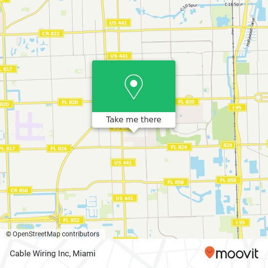 Mapa de Cable Wiring Inc