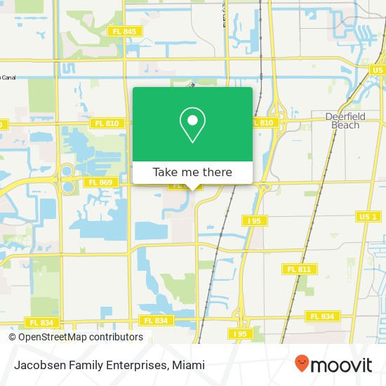 Jacobsen Family Enterprises map