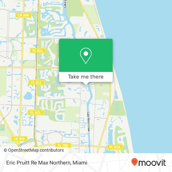 Mapa de Eric Pruitt Re Max Northern