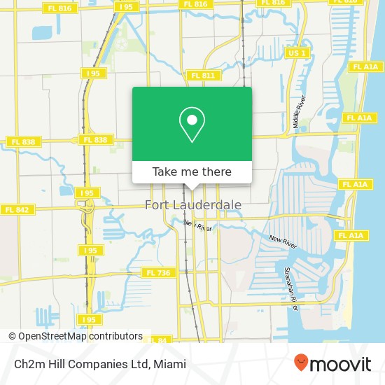 Ch2m Hill Companies Ltd map