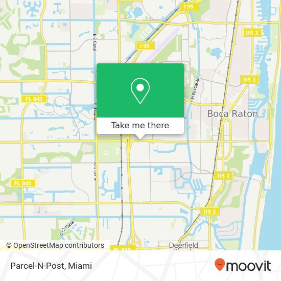 Parcel-N-Post map