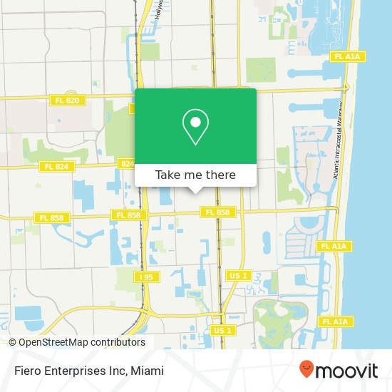 Fiero Enterprises Inc map