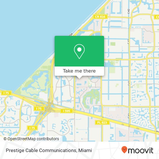 Mapa de Prestige Cable Communications