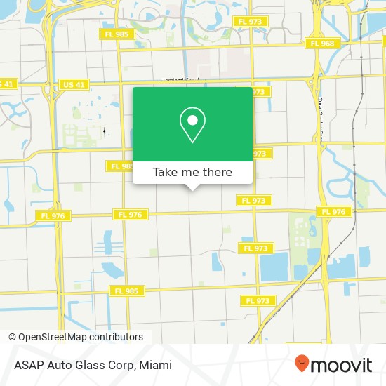 Mapa de ASAP Auto Glass Corp