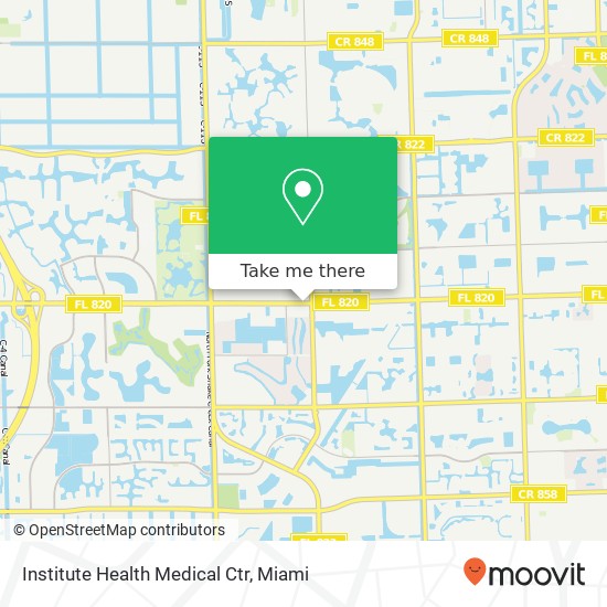 Institute Health Medical Ctr map