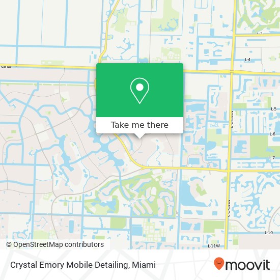 Crystal Emory Mobile Detailing map