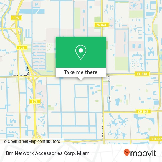 Bm Network Accessories Corp map