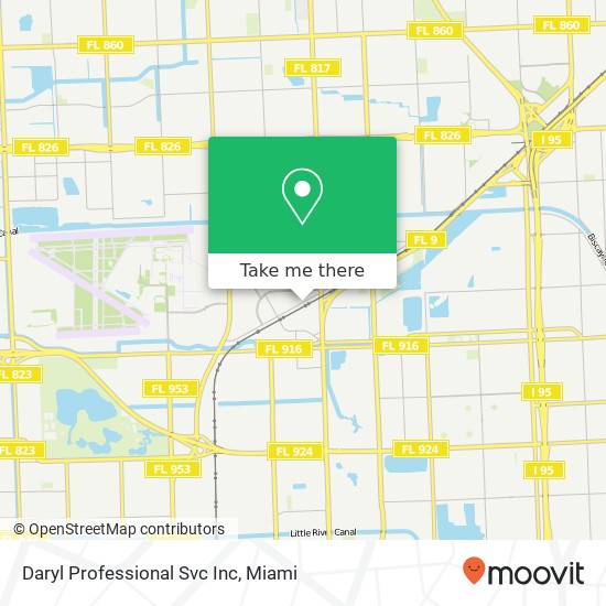 Daryl Professional Svc Inc map