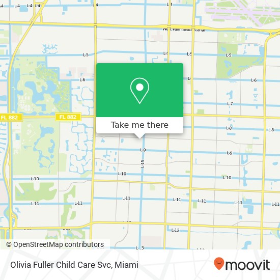 Olivia Fuller Child Care Svc map