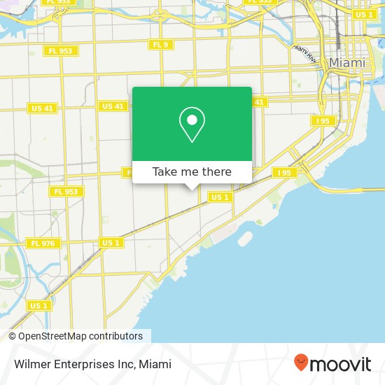 Mapa de Wilmer Enterprises Inc