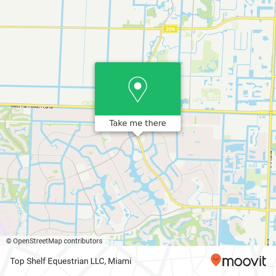 Top Shelf Equestrian LLC map