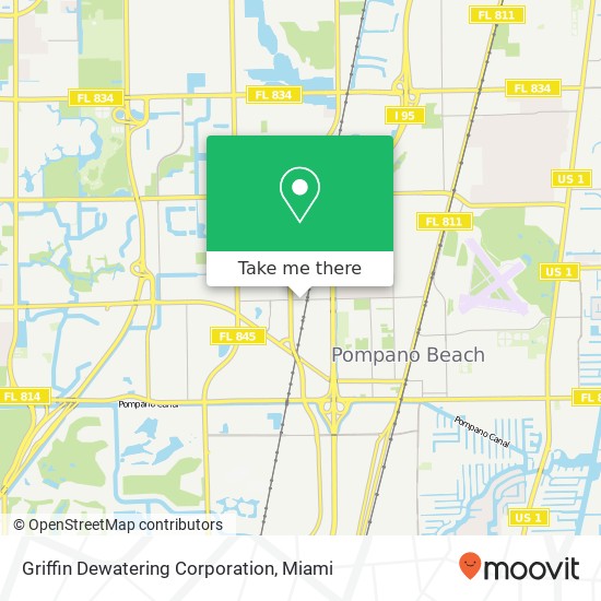 Griffin Dewatering Corporation map