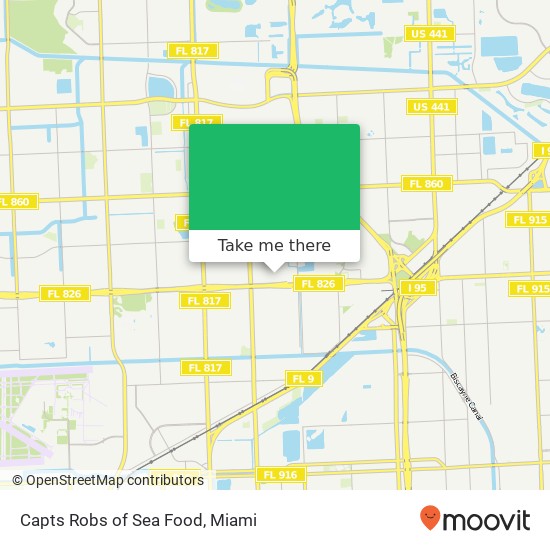 Mapa de Capts Robs of Sea Food