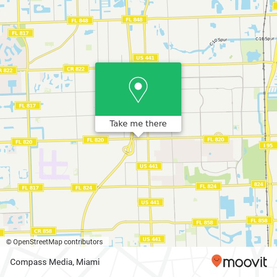 Compass Media map