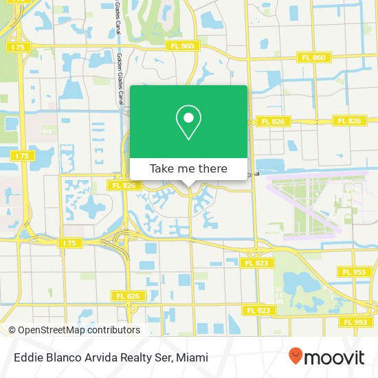 Mapa de Eddie Blanco Arvida Realty Ser