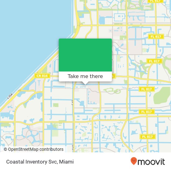 Coastal Inventory Svc map