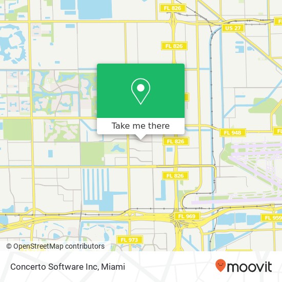 Concerto Software Inc map